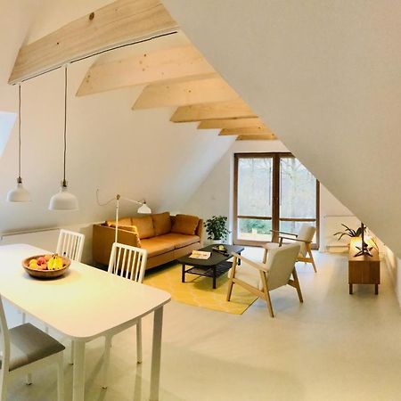 Moorblick! Grosse Dachwohnung Mit Kamin Und Sauna Leck Екстериор снимка