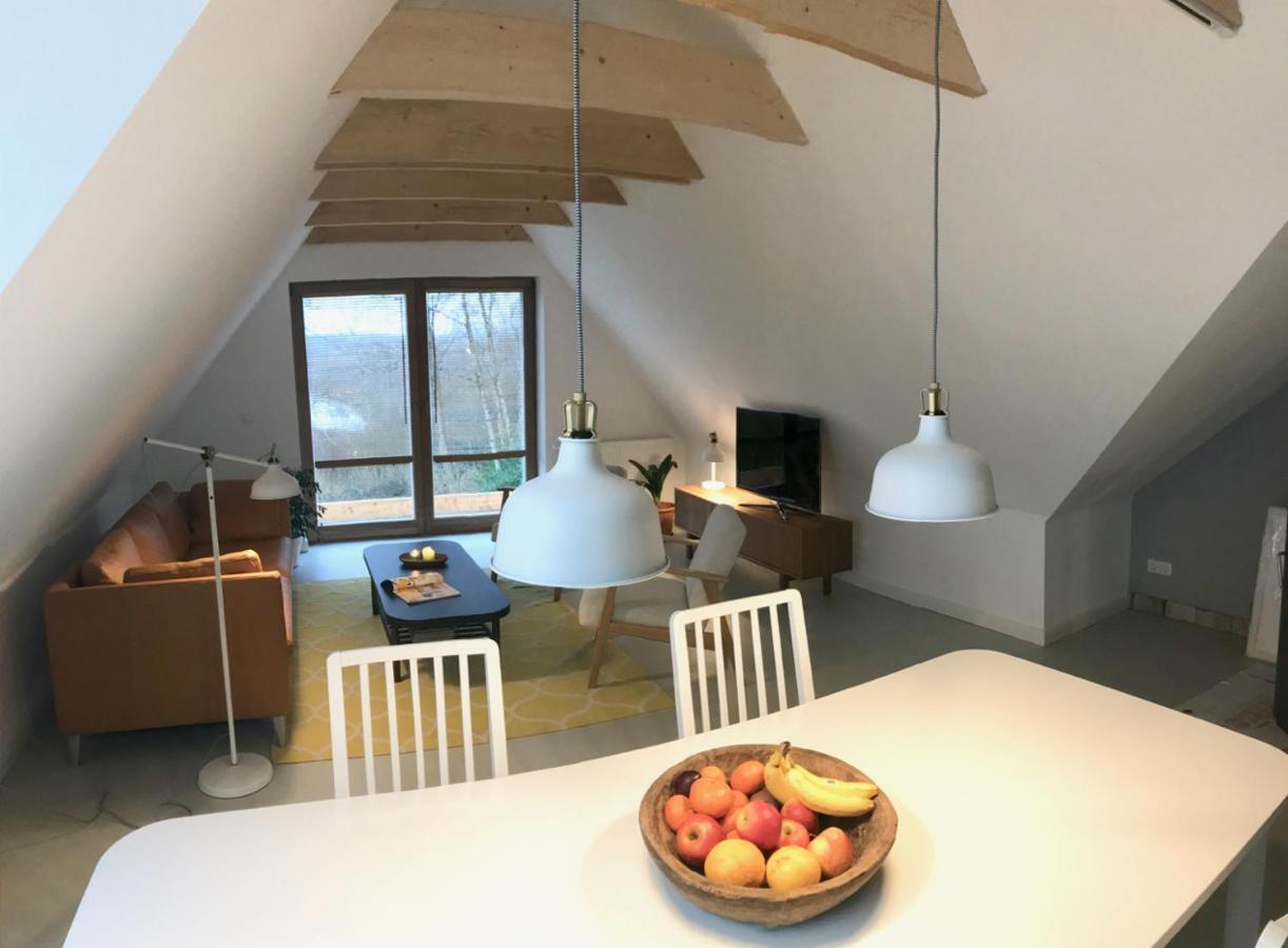 Moorblick! Grosse Dachwohnung Mit Kamin Und Sauna Leck Екстериор снимка