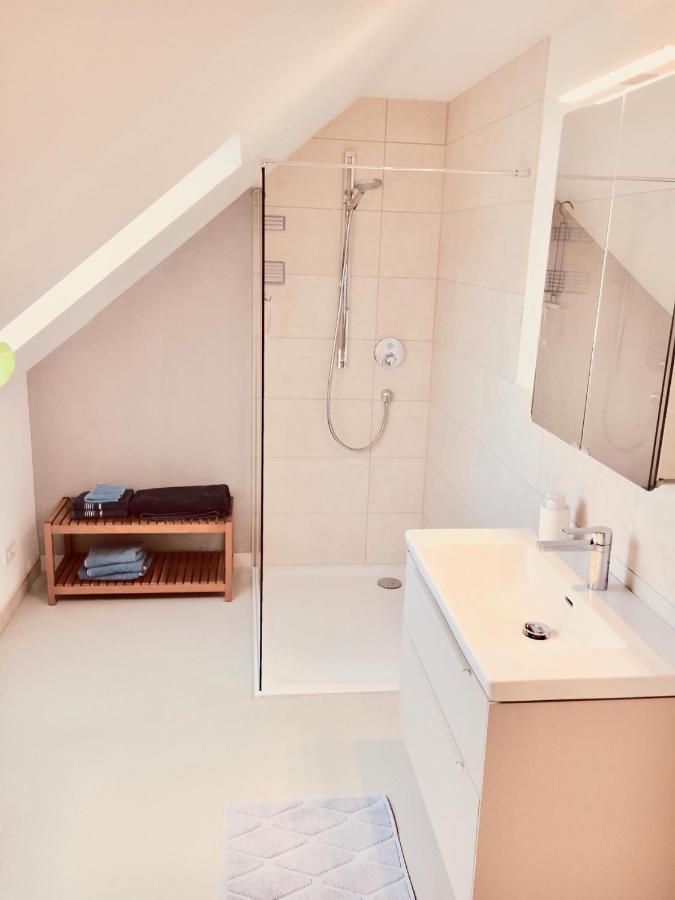 Moorblick! Grosse Dachwohnung Mit Kamin Und Sauna Leck Екстериор снимка
