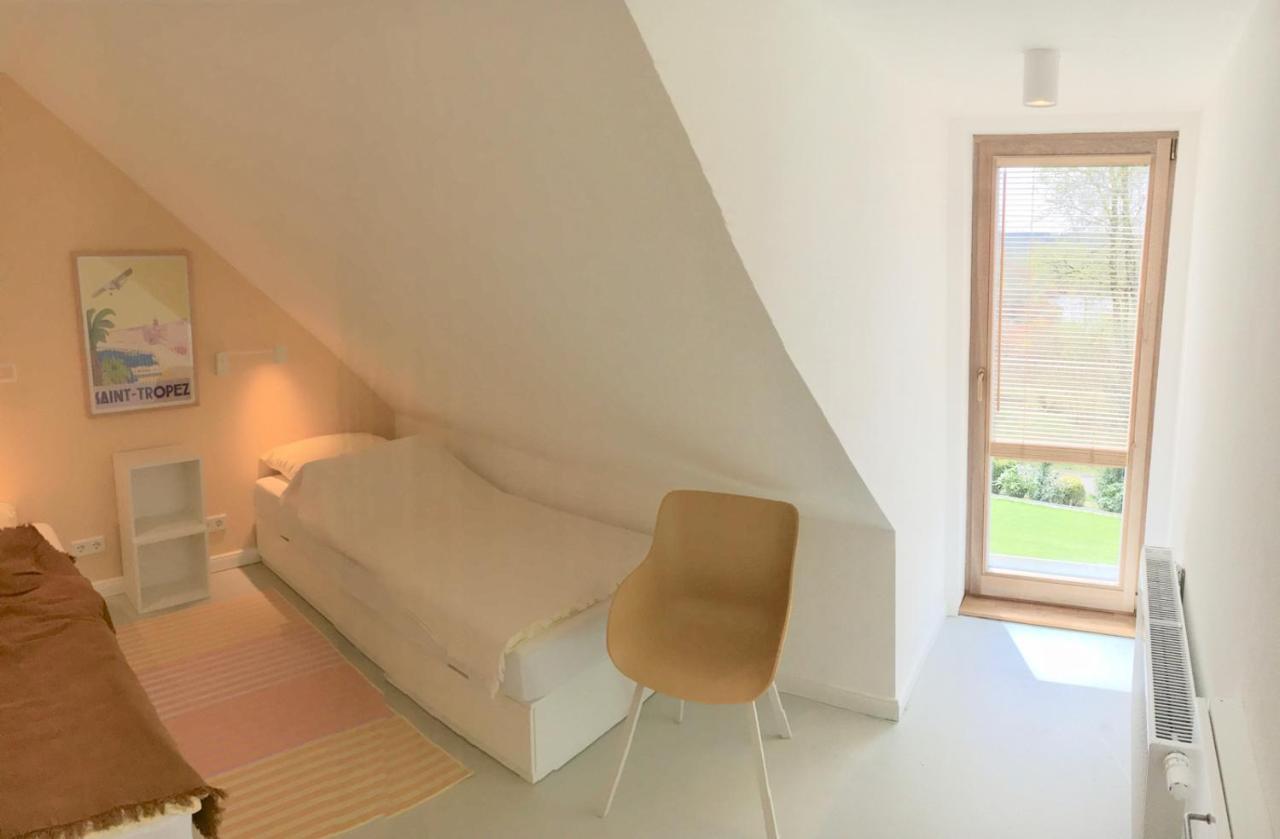 Moorblick! Grosse Dachwohnung Mit Kamin Und Sauna Leck Екстериор снимка